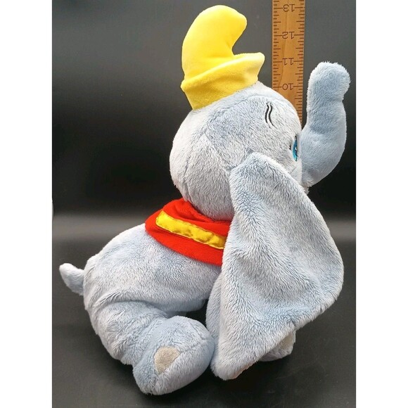 Disney Dumbo Plush Stuffed Animal Authentic 13" Inches Soft Eyes Baby Toy - Picture 8 of 8
